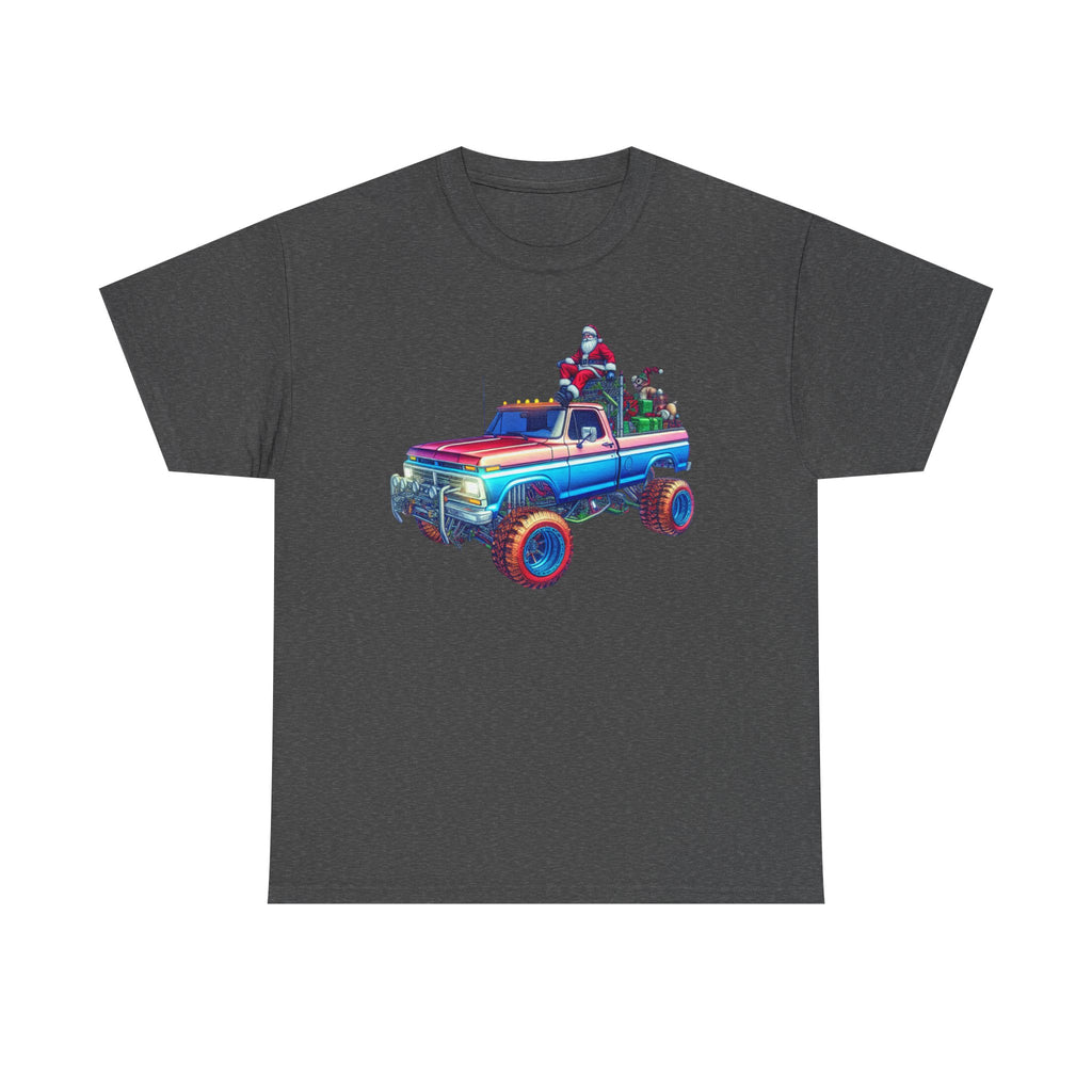 Santa in a big ol' lifted truck!