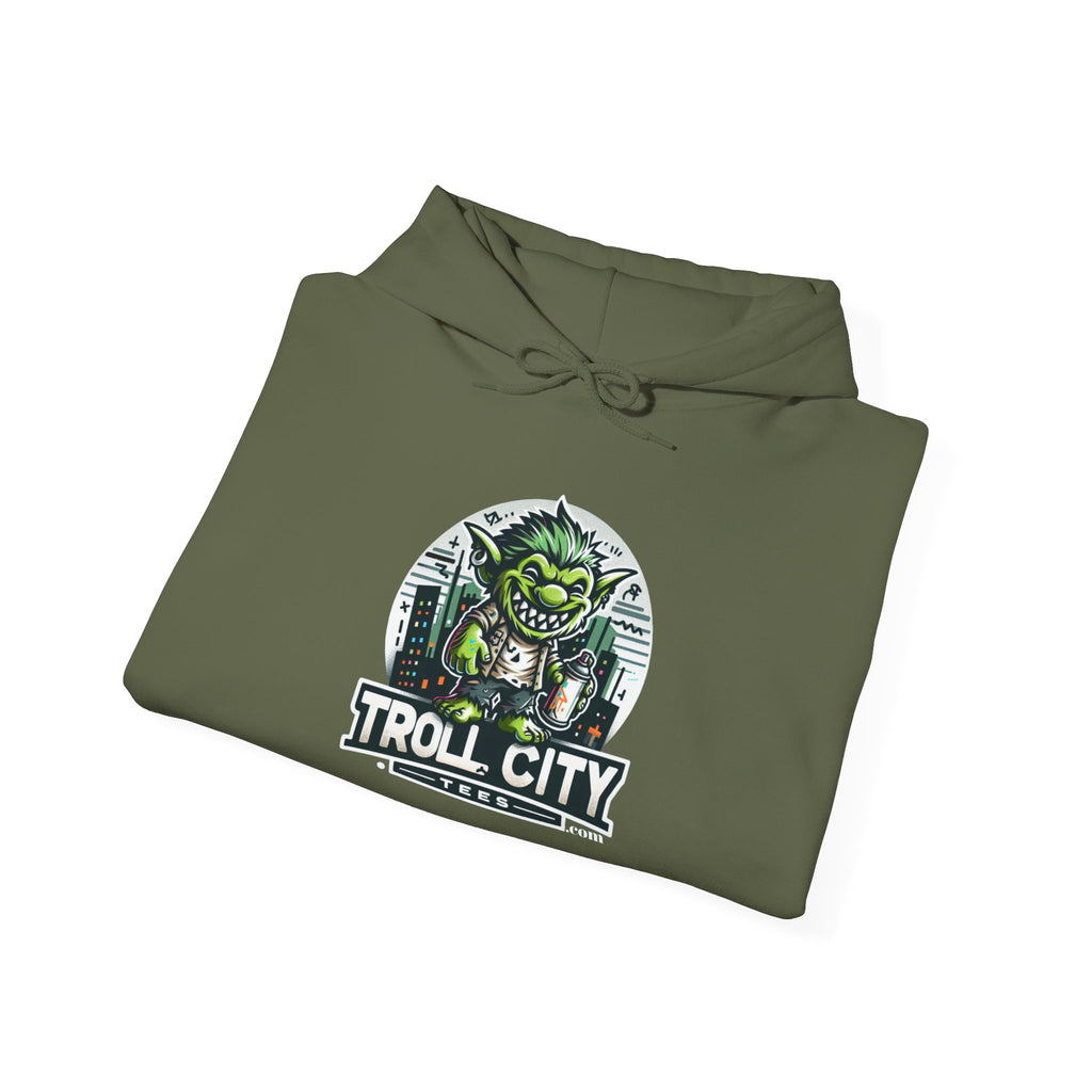 TROLL CITY OFFICIAL Unisex Heavy Blend™ Hooded Sweatshirt