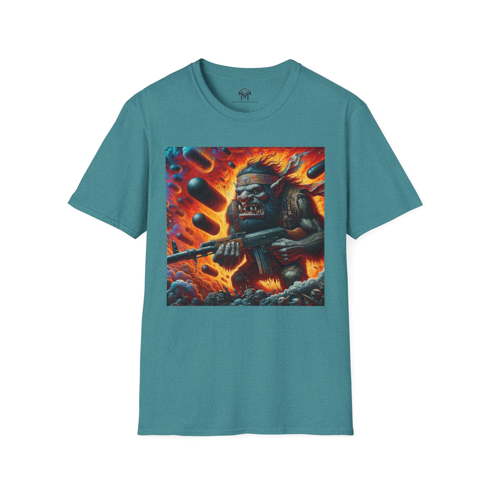 6 Finger AI Battle Troll - Funny Unisex T-Shirt