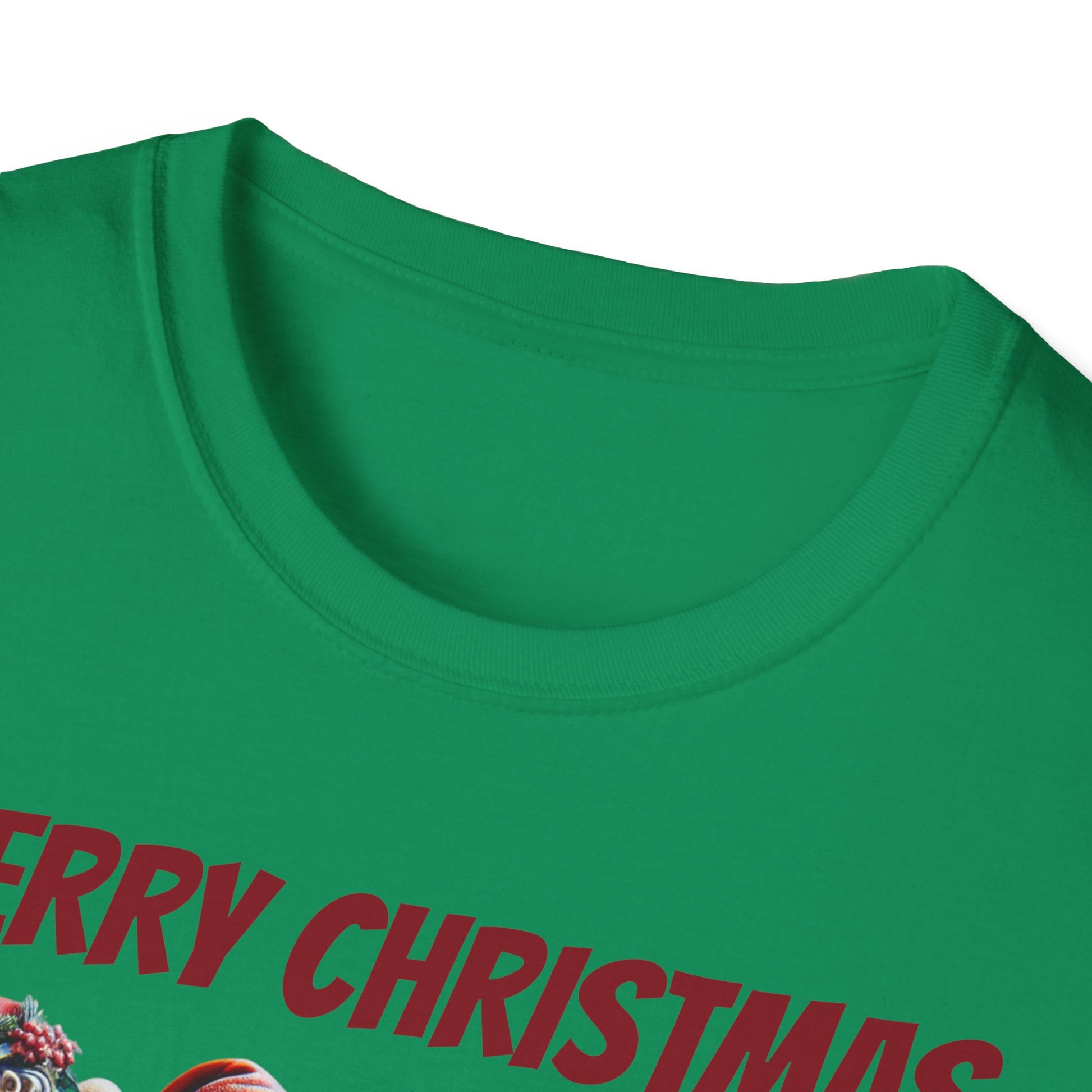 Santa & Mrs. Claus Motorcycle Unisex T-Shirt