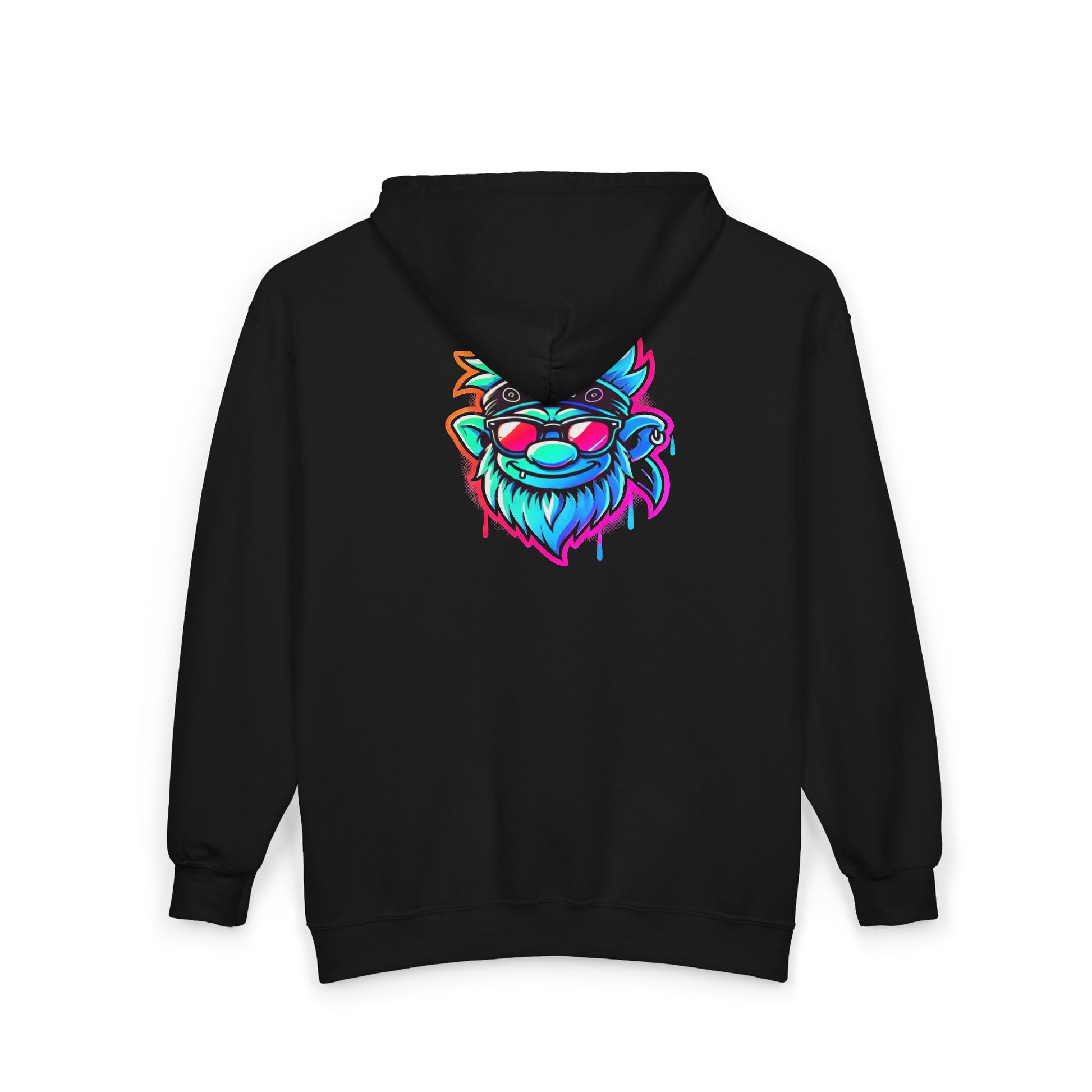 Troll City Graphic Hoodie - Unisex Heavy Blend Zip Sweatshirt