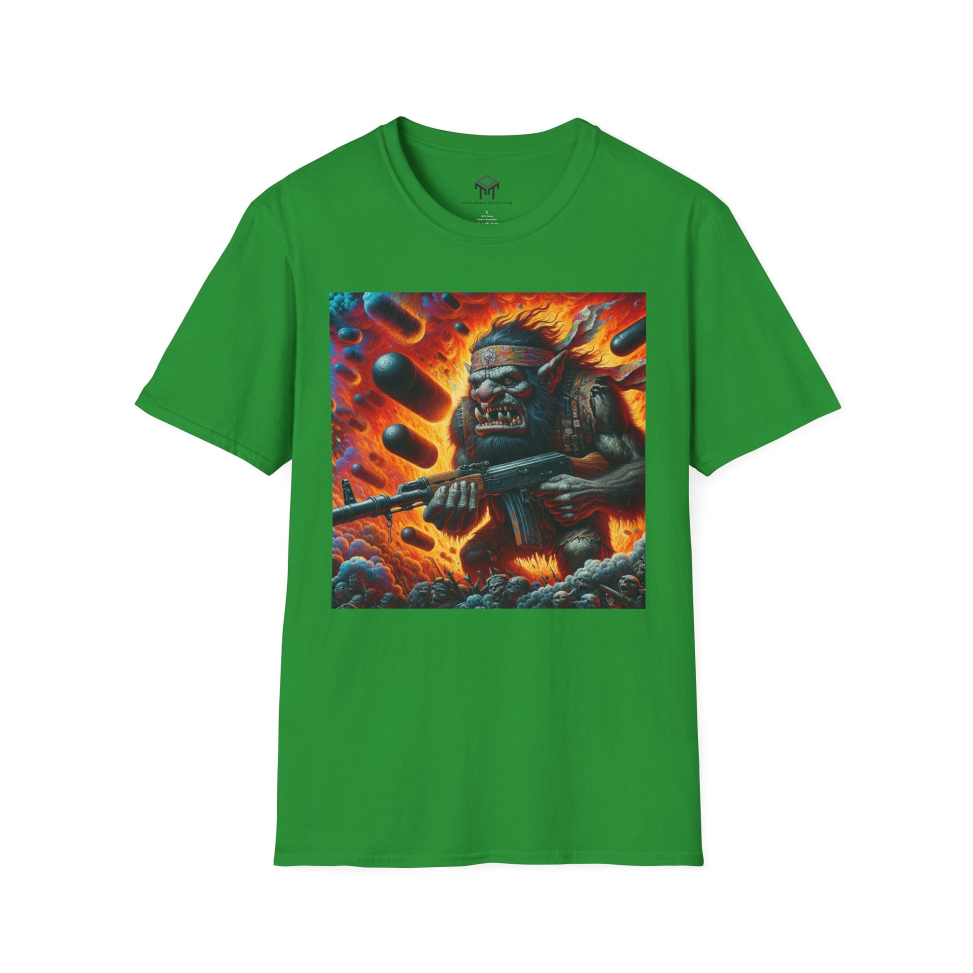 6 Finger AI Battle Troll - Funny Unisex T-Shirt