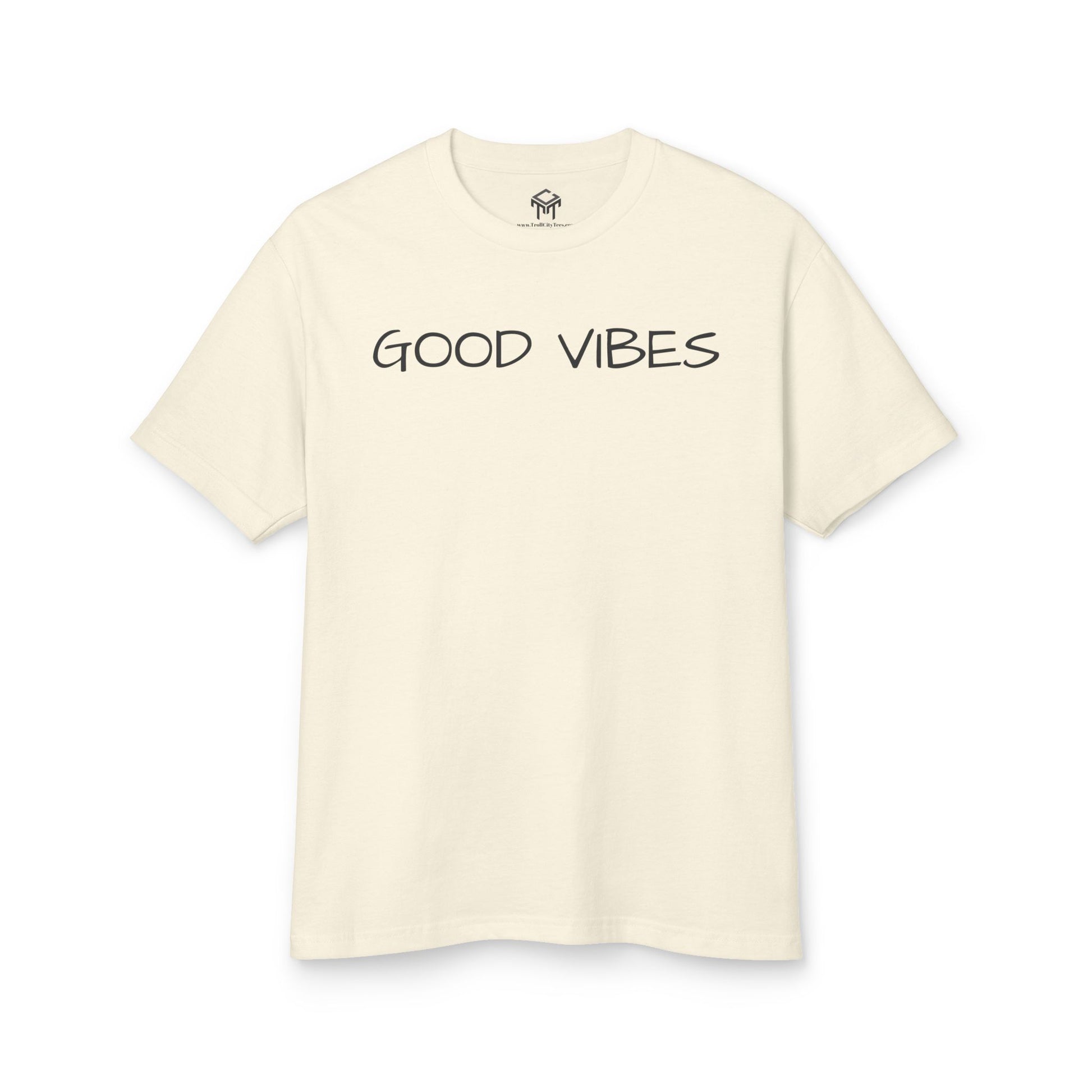 "Good Vibes" Unisex Heavyweight Tee - Comfort & Style for Everyday Adventures