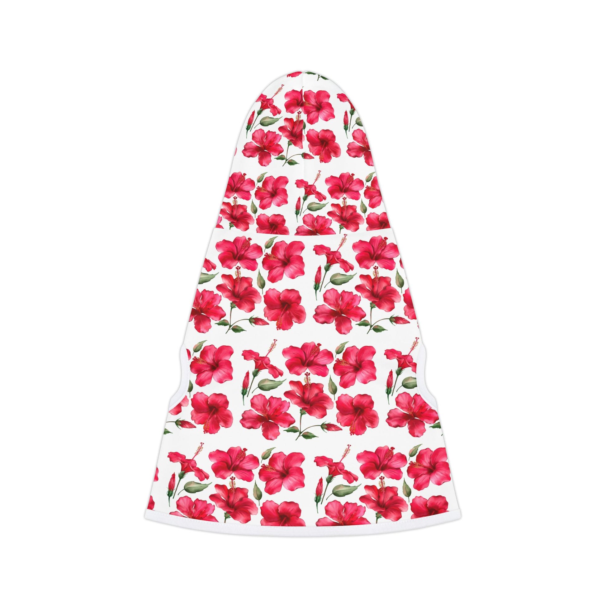 Rose Pattern Pet Hoodie