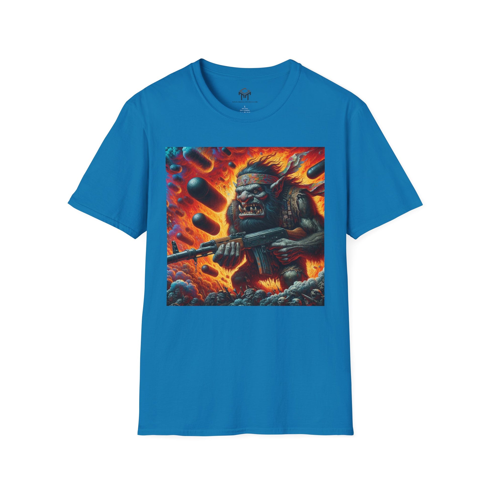 6 Finger AI Battle Troll - Funny Unisex T-Shirt