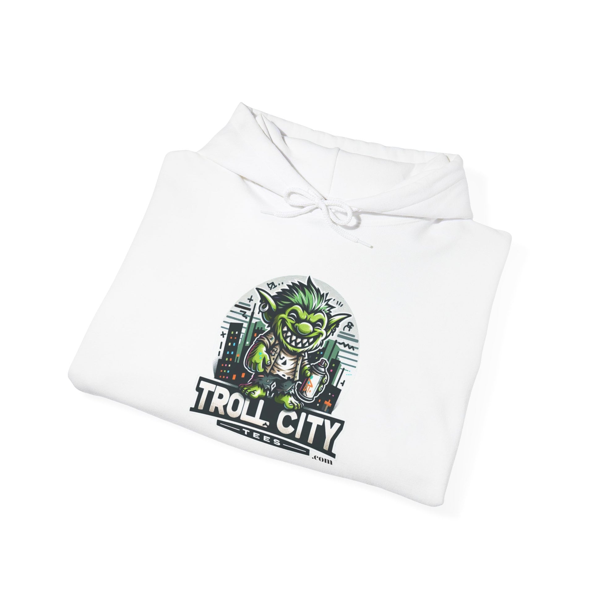 TROLL CITY OFFICIAL Unisex Heavy Blend™ Hooded Sweatshirt