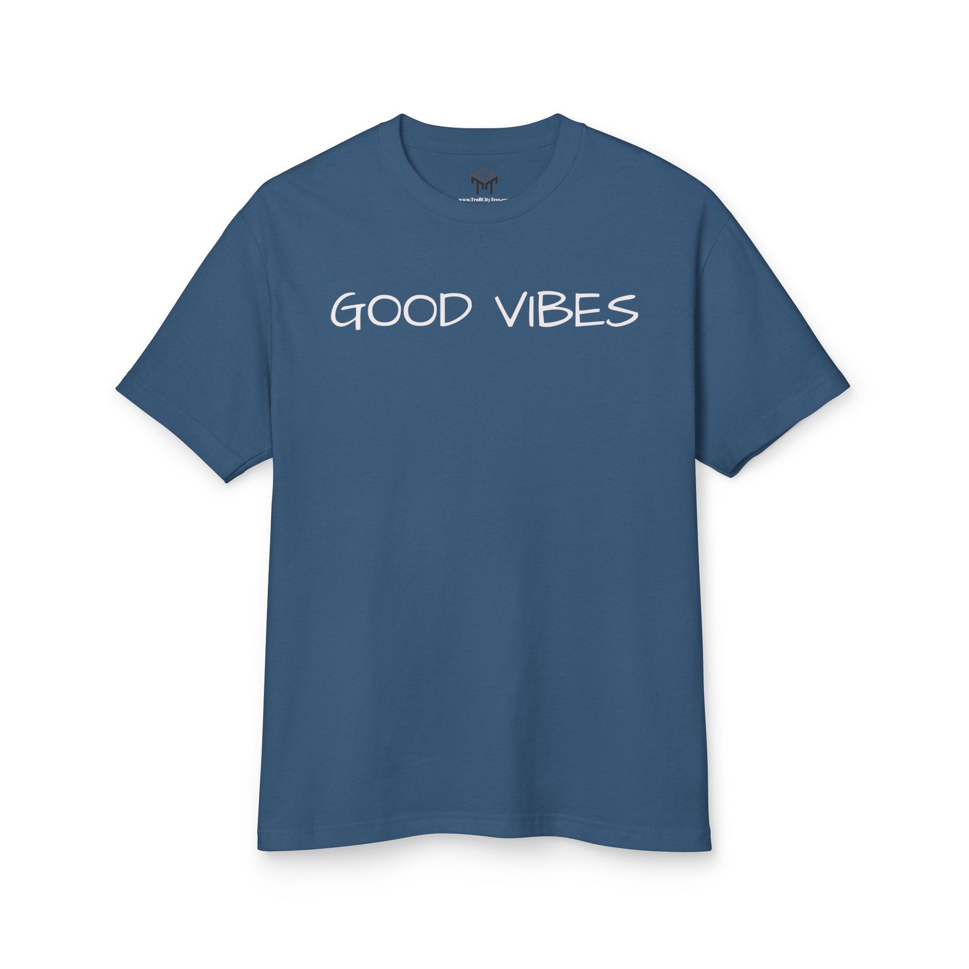 "Good Vibes" Unisex Heavyweight Tee - Comfort & Style for Everyday Adventures