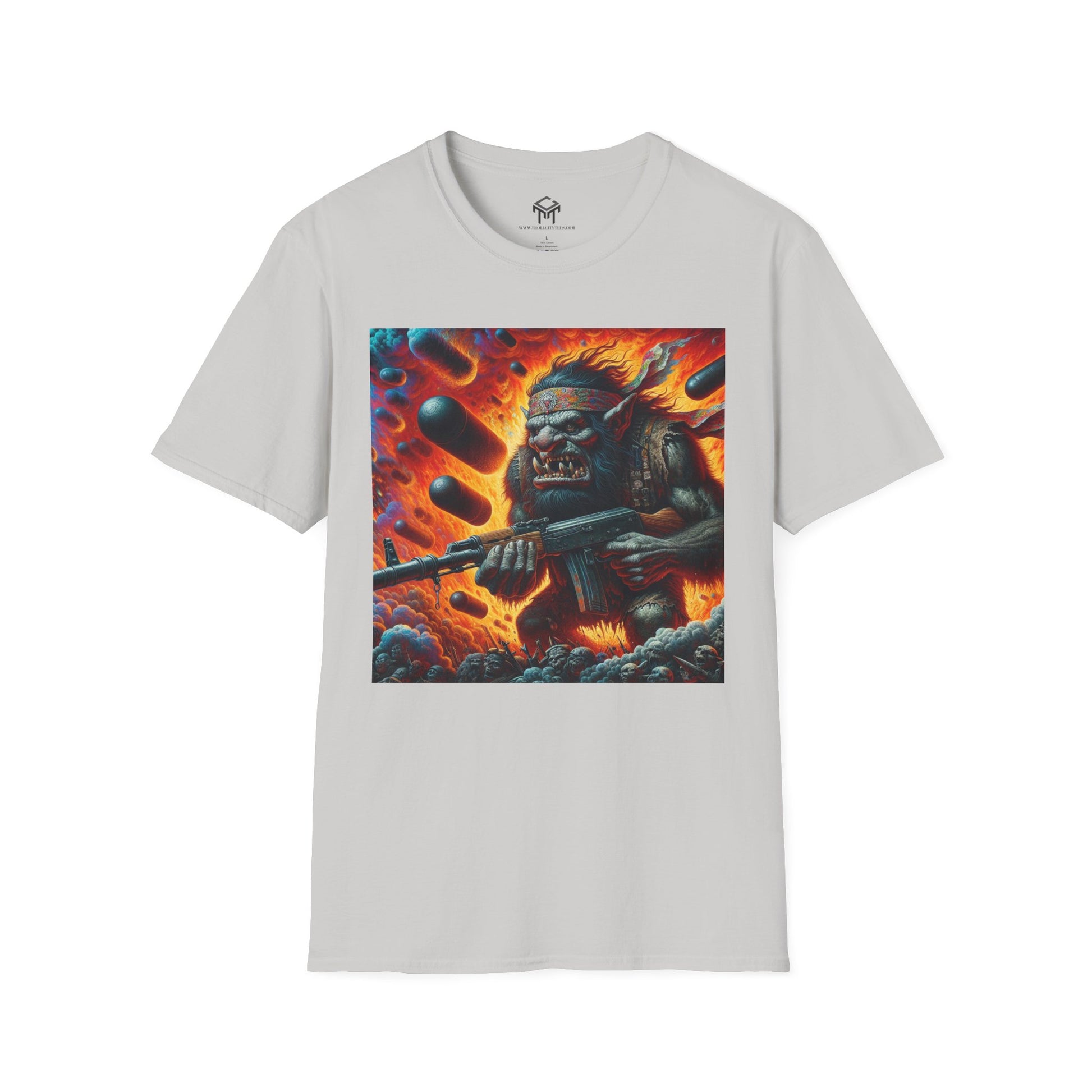 6 Finger AI Battle Troll - Funny Unisex T-Shirt