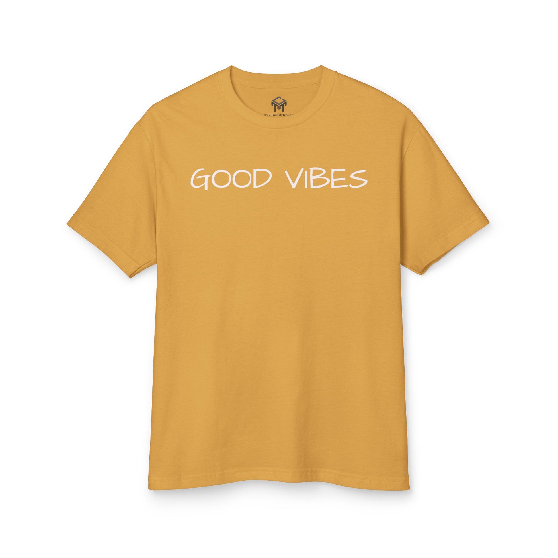 "Good Vibes" Unisex Heavyweight Tee - Comfort & Style for Everyday Adventures