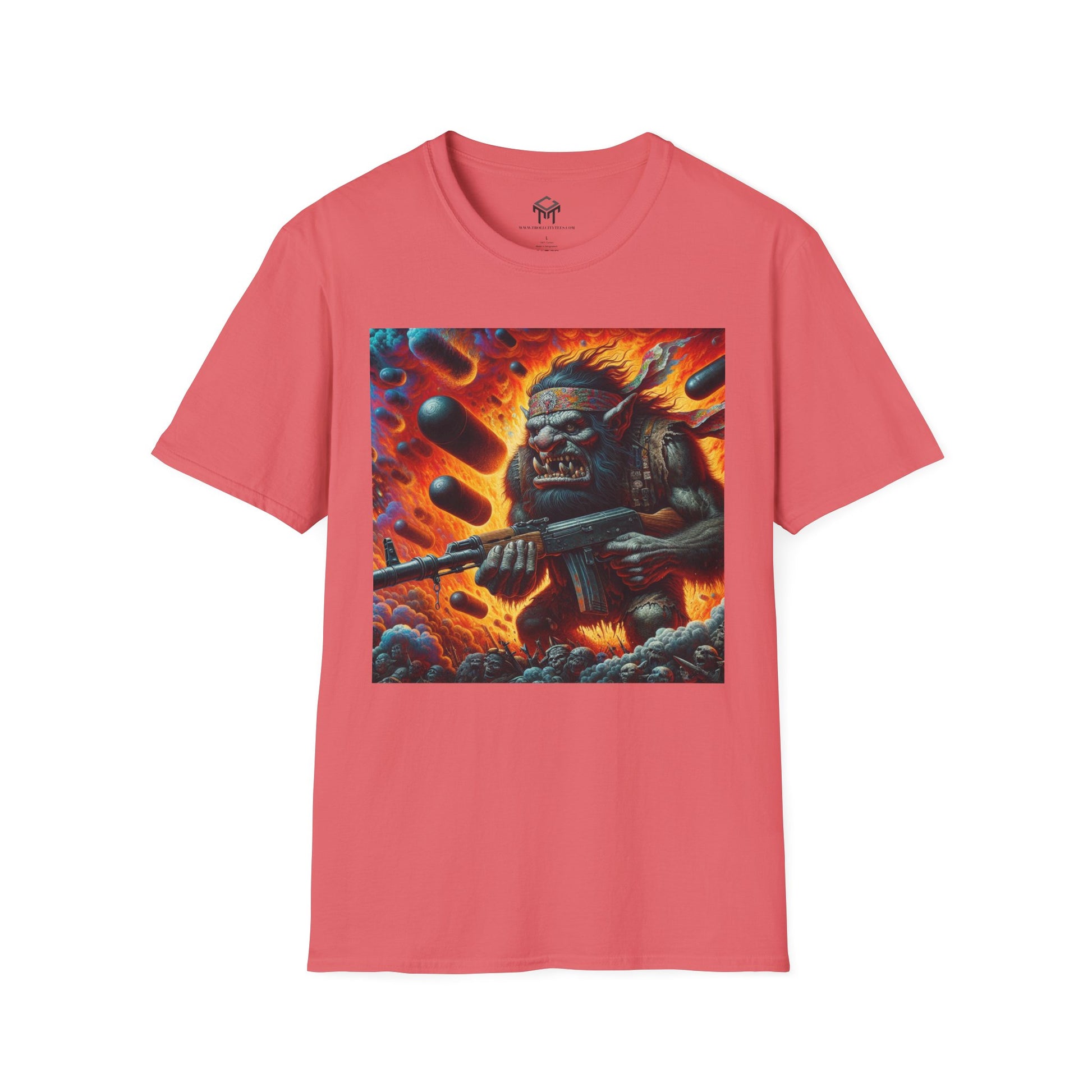 6 Finger AI Battle Troll - Funny Unisex T-Shirt