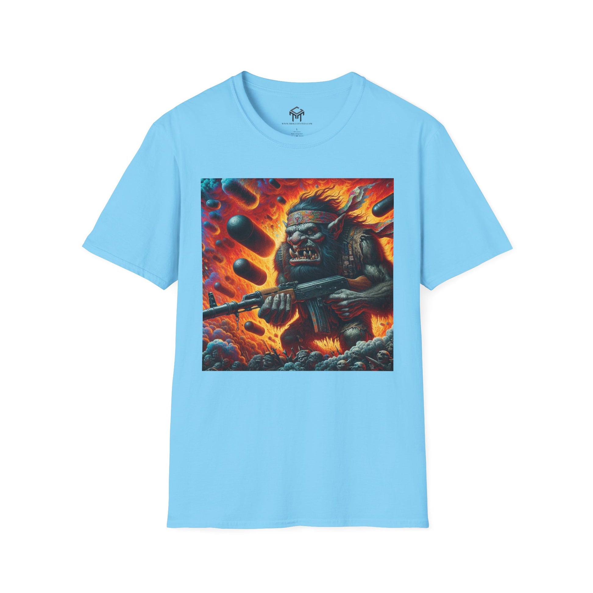 6 Finger AI Battle Troll - Funny Unisex T-Shirt