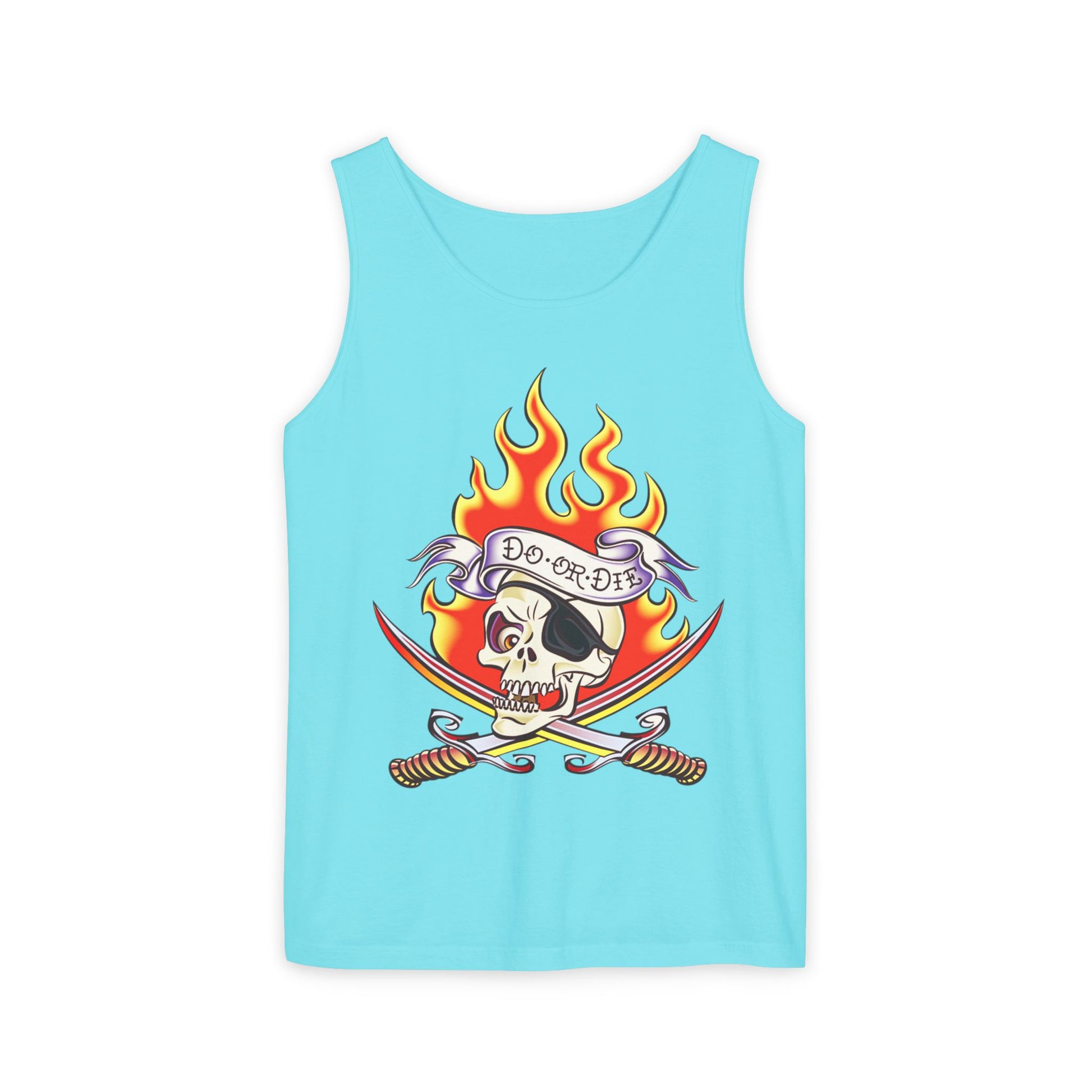 Pirate Skull CRUISE Tank Top Unisex Summer Tee, Casual Beach Wear, Festival Fashion, Adventure Apparel, Gift for Him