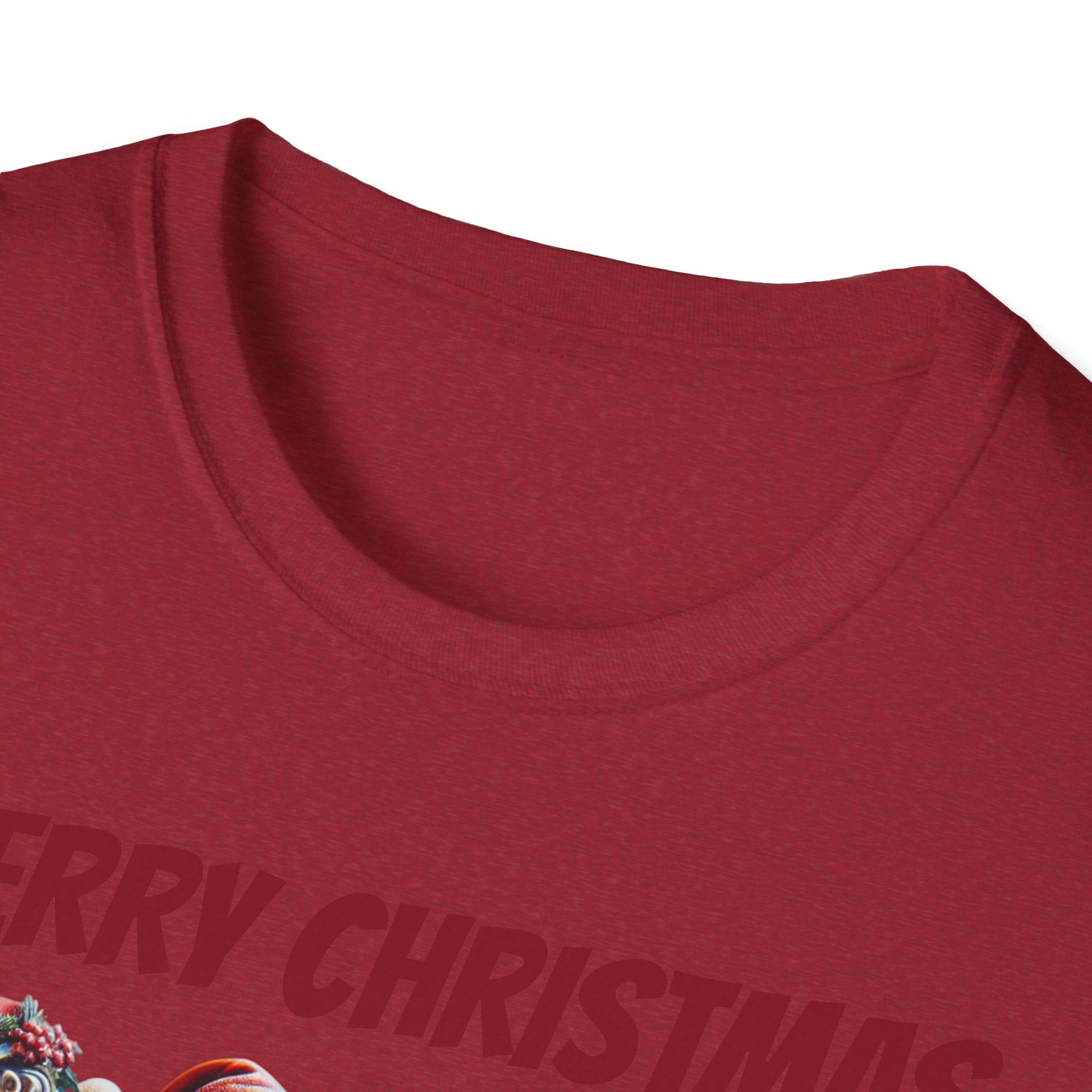 Santa & Mrs. Claus Motorcycle Unisex T-Shirt