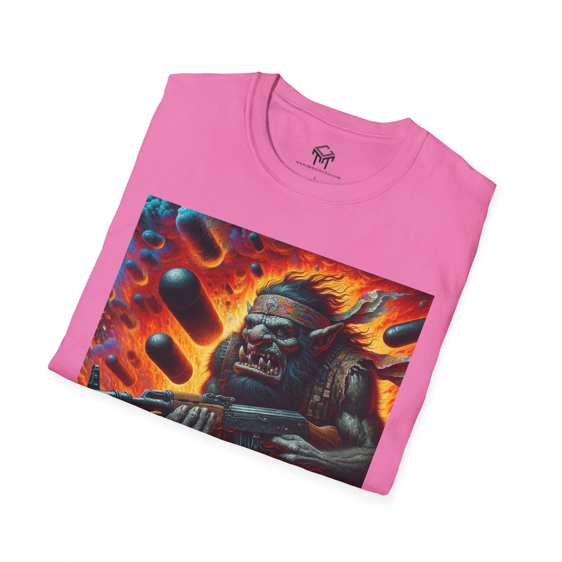 6 Finger AI Battle Troll - Funny Unisex T-Shirt