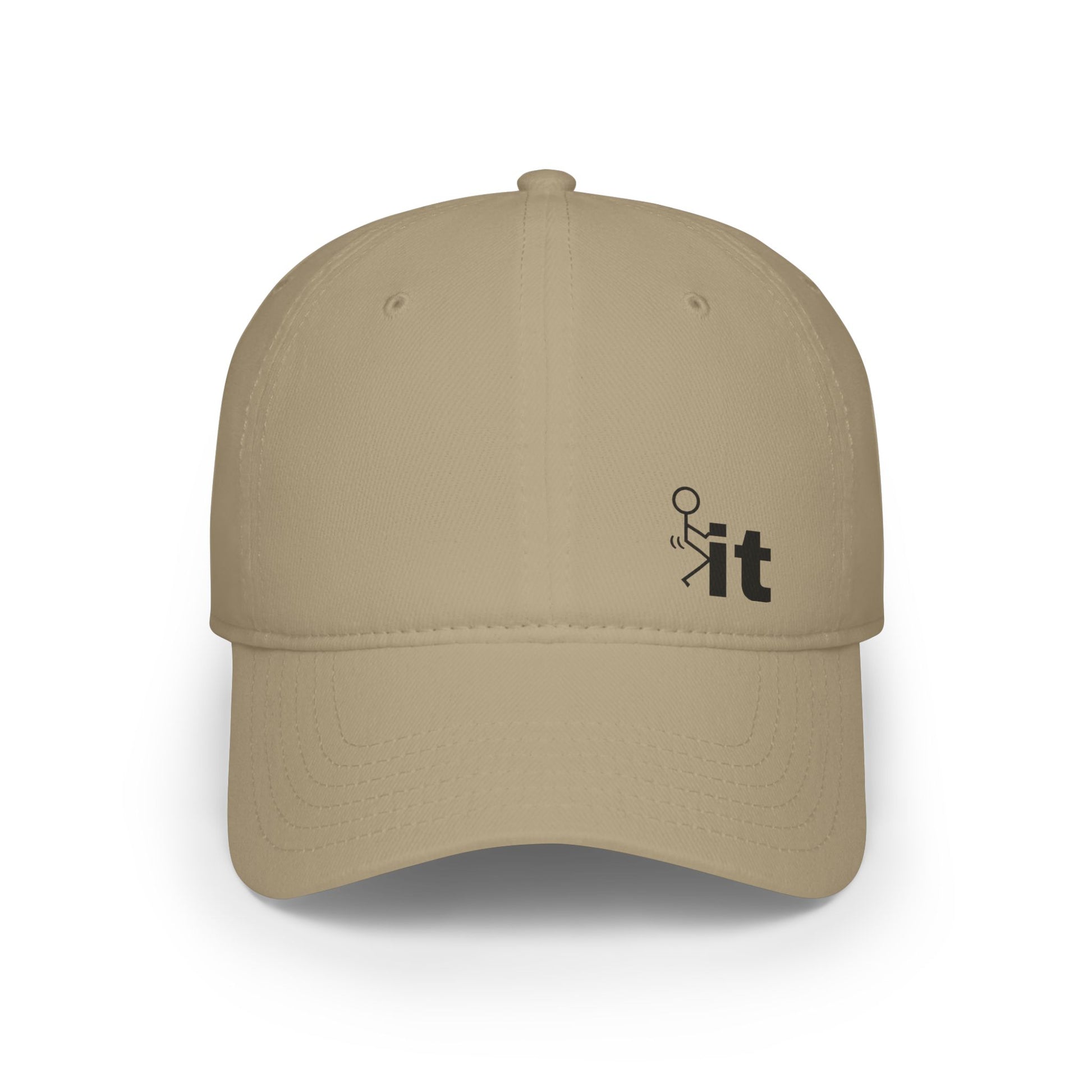 F - it - Embroidered - Low Profile Baseball Cap
