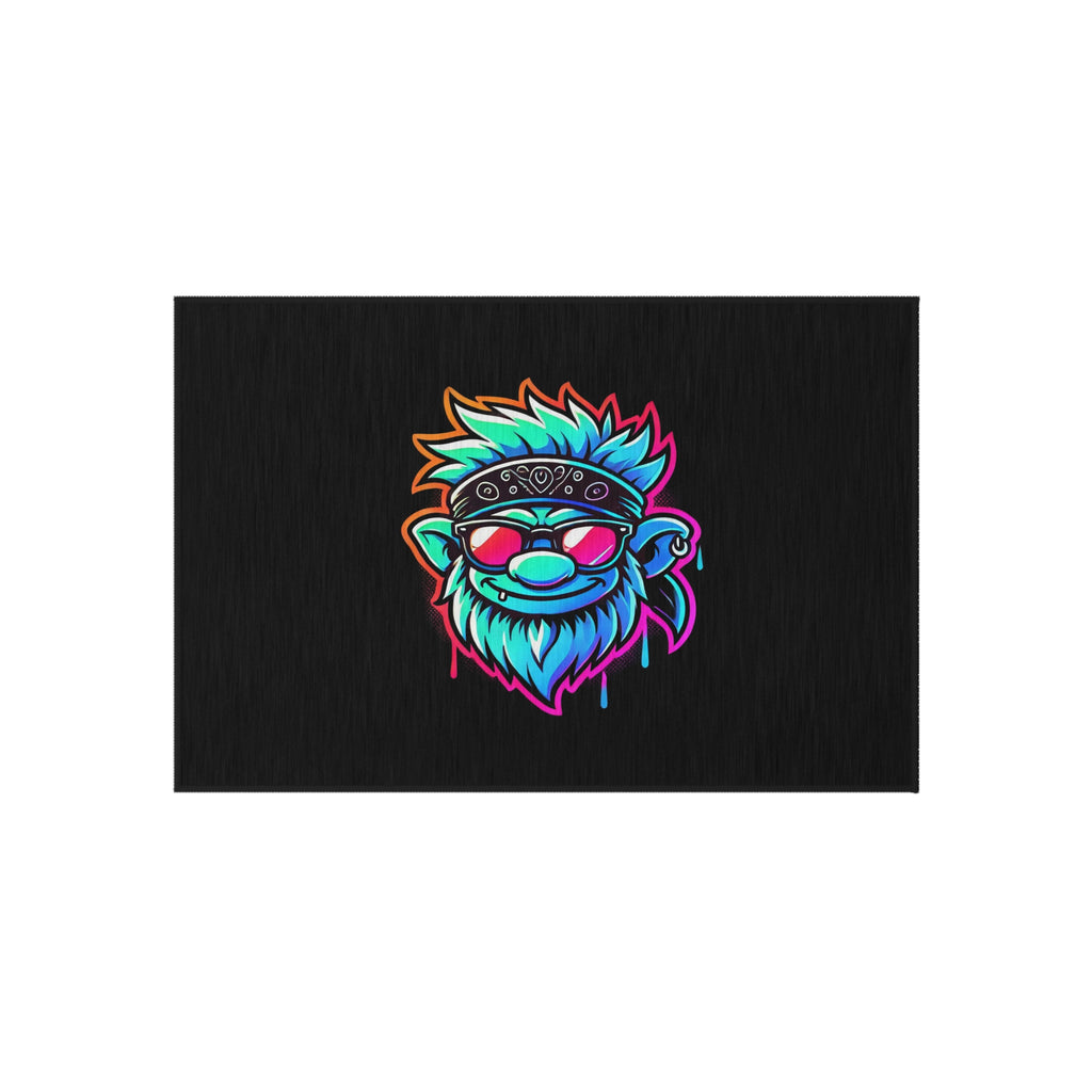 Tribal Troll - Outdoor Rug 2'x3'