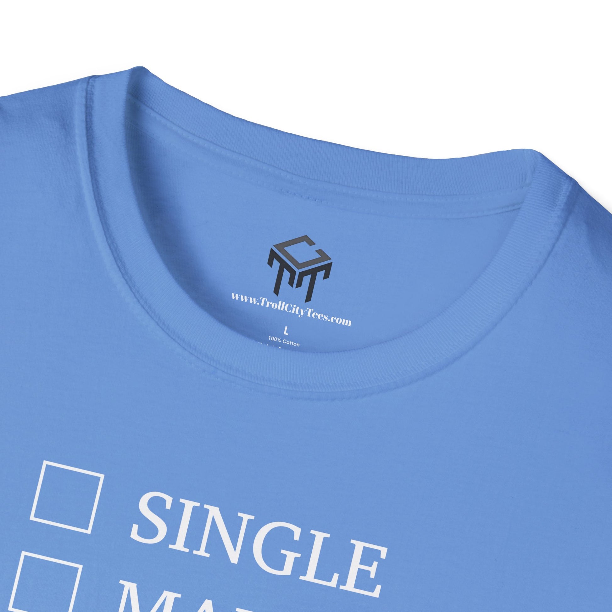 Single, Married, Looking For A Milf - Funny Quote Tee