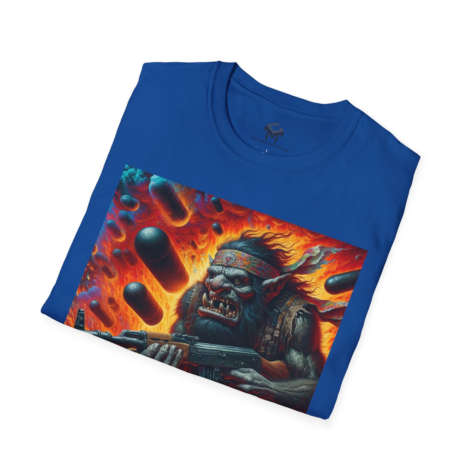 6 Finger AI Battle Troll - Funny Unisex T-Shirt