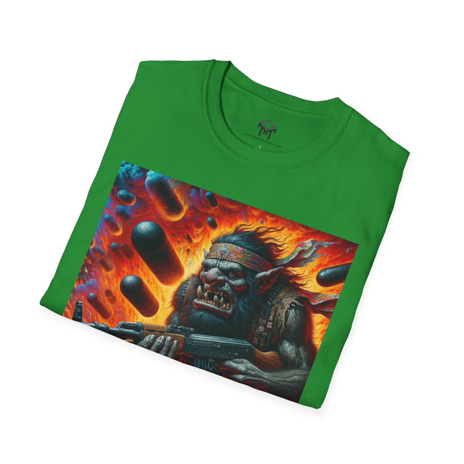 6 Finger AI Battle Troll - Funny Unisex T-Shirt