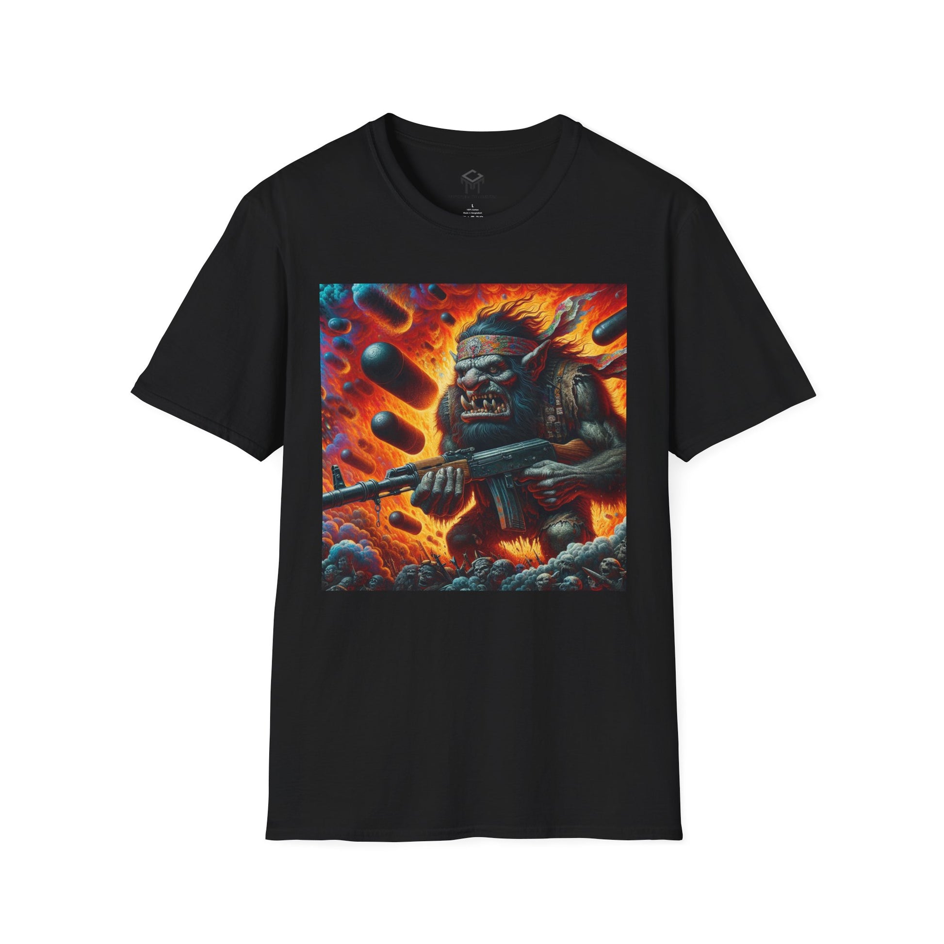 6 Finger AI Battle Troll - Funny Unisex T-Shirt