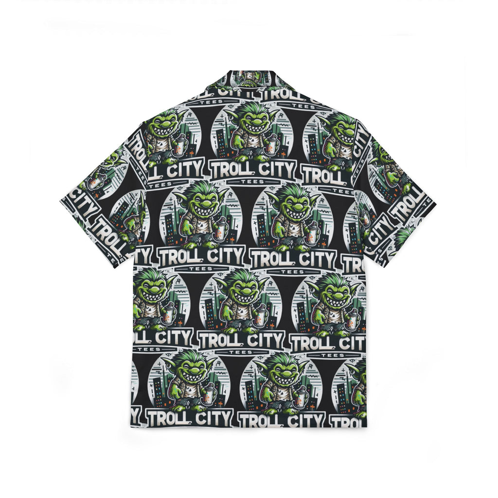 Camp Shirt - Limited Edition Men's Hawaiian TROLL CITY TEES Shirt