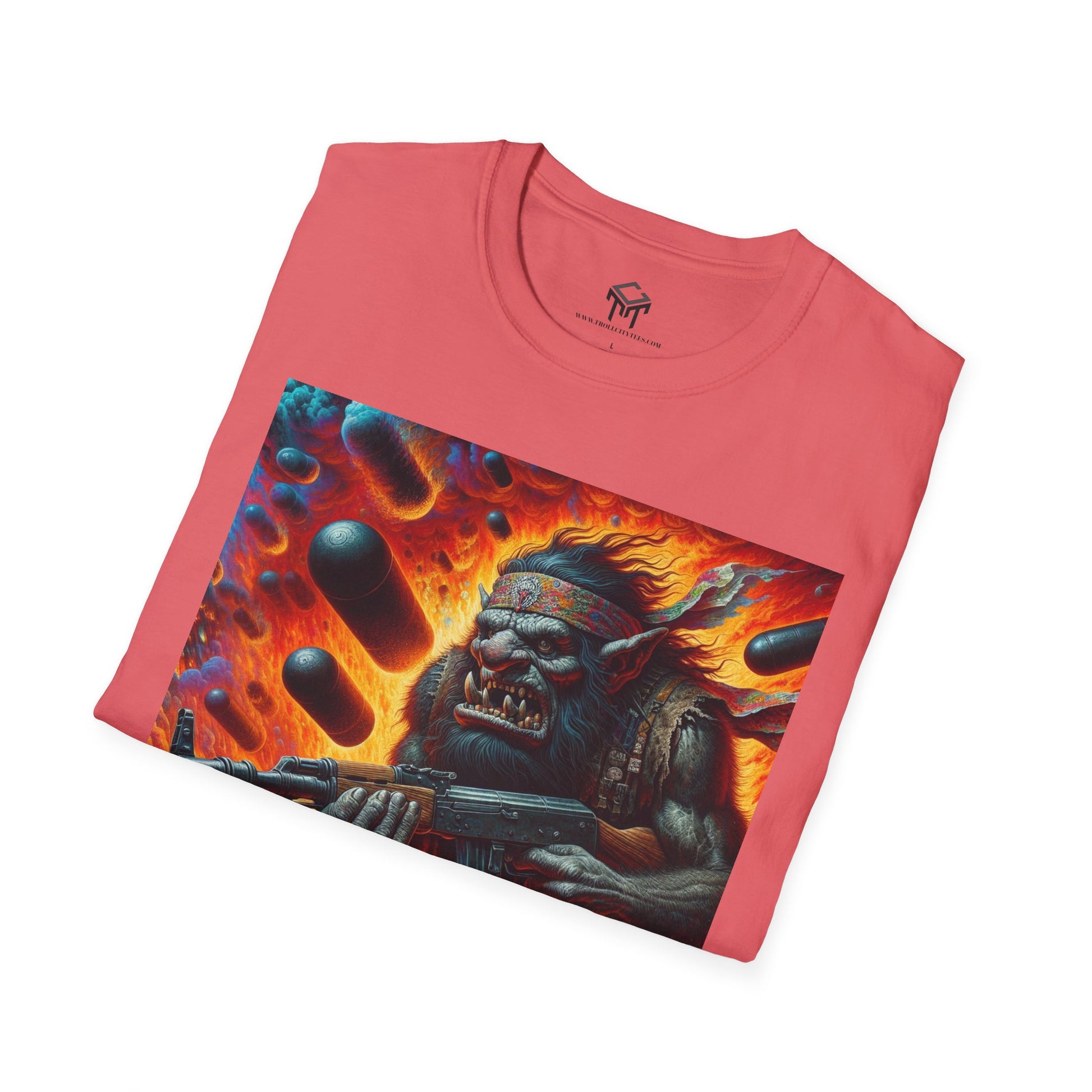 6 Finger AI Battle Troll - Funny Unisex T-Shirt