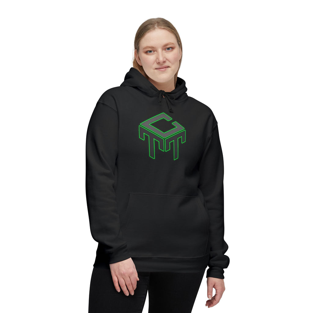 Troll City Tees (TCT) LOGO Official Hooded Sweatshirt - HEAVY MATERIAL- Made in US