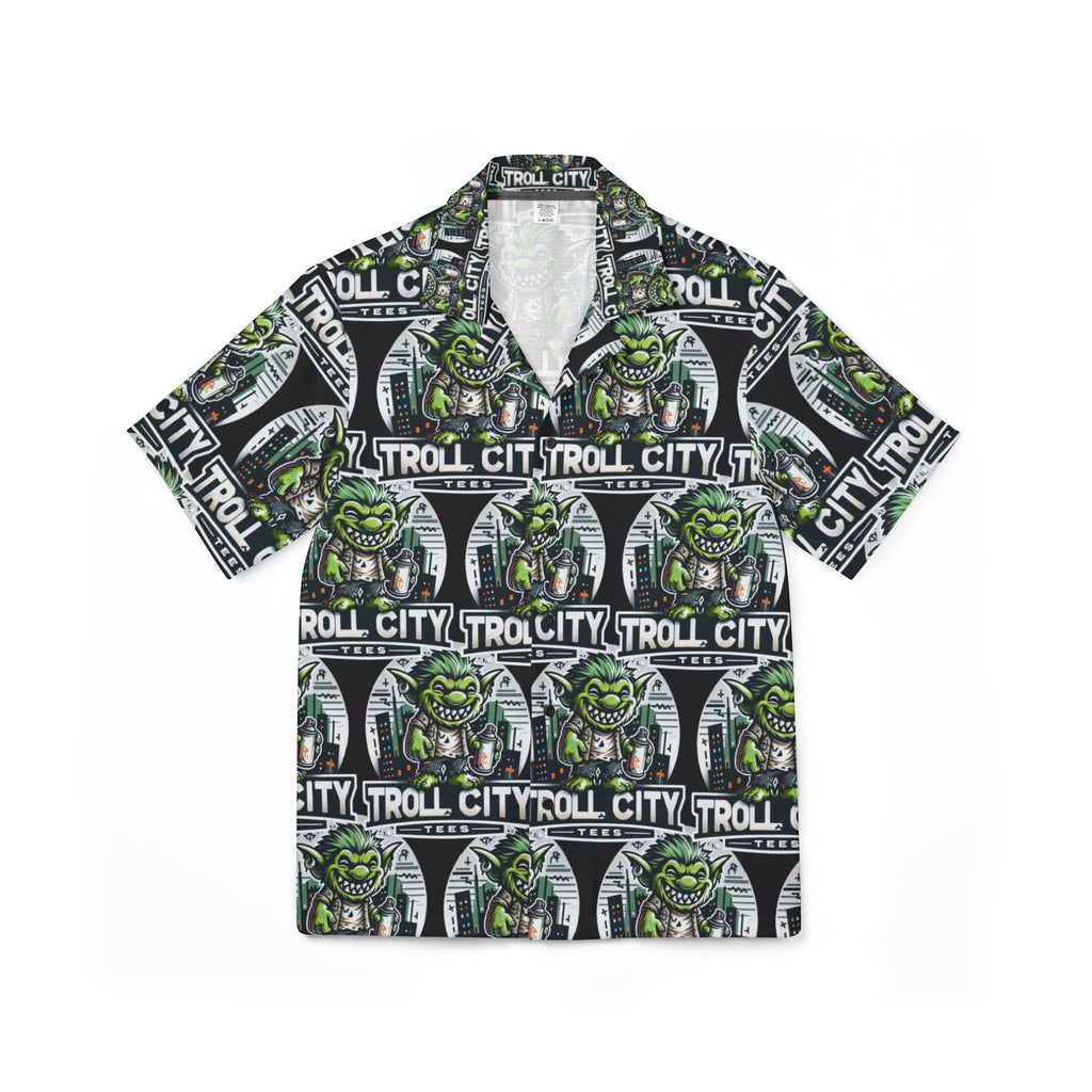 Camp Shirt - Limited Edition Men's Hawaiian TROLL CITY TEES Shirt
