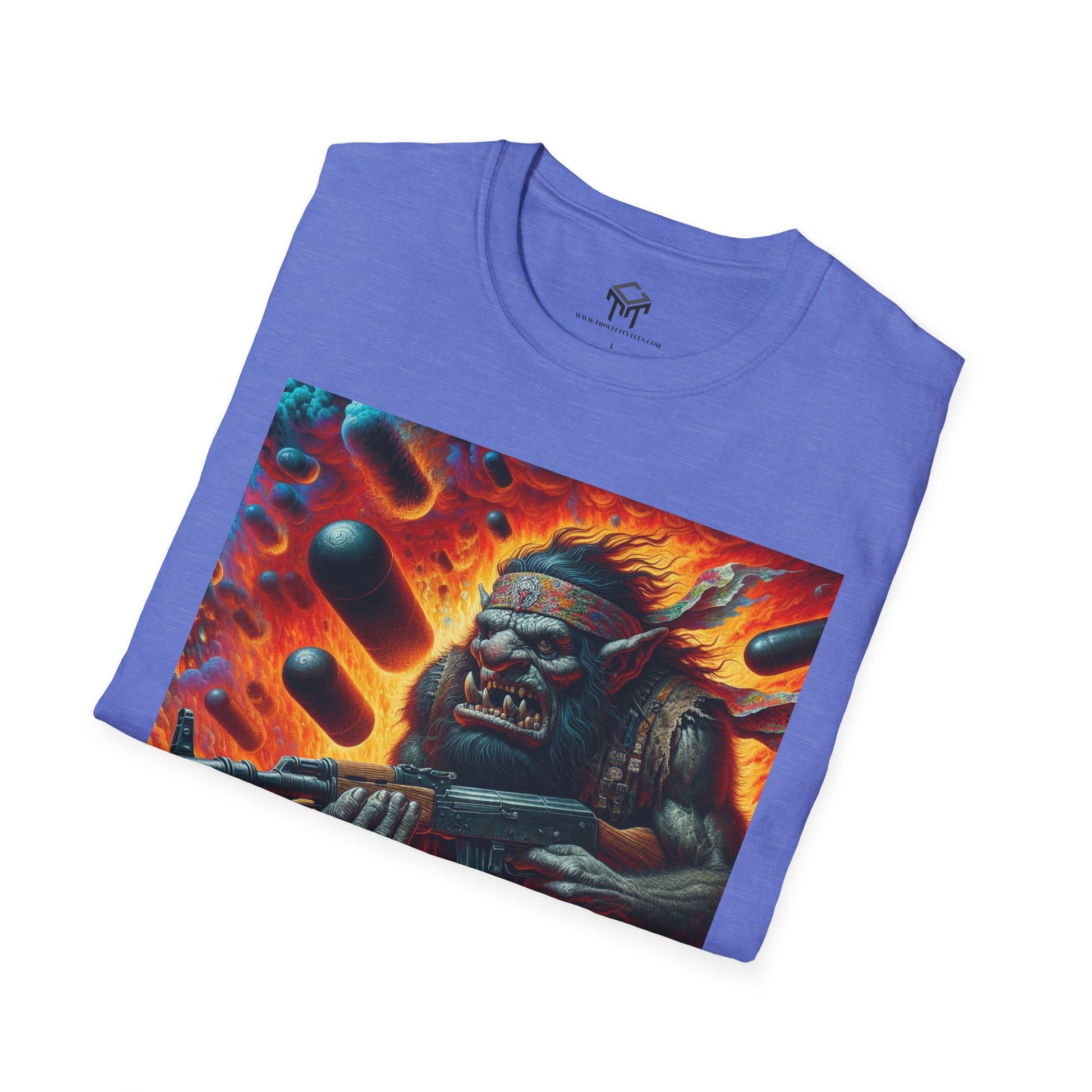 6 Finger AI Battle Troll - Funny Unisex T-Shirt