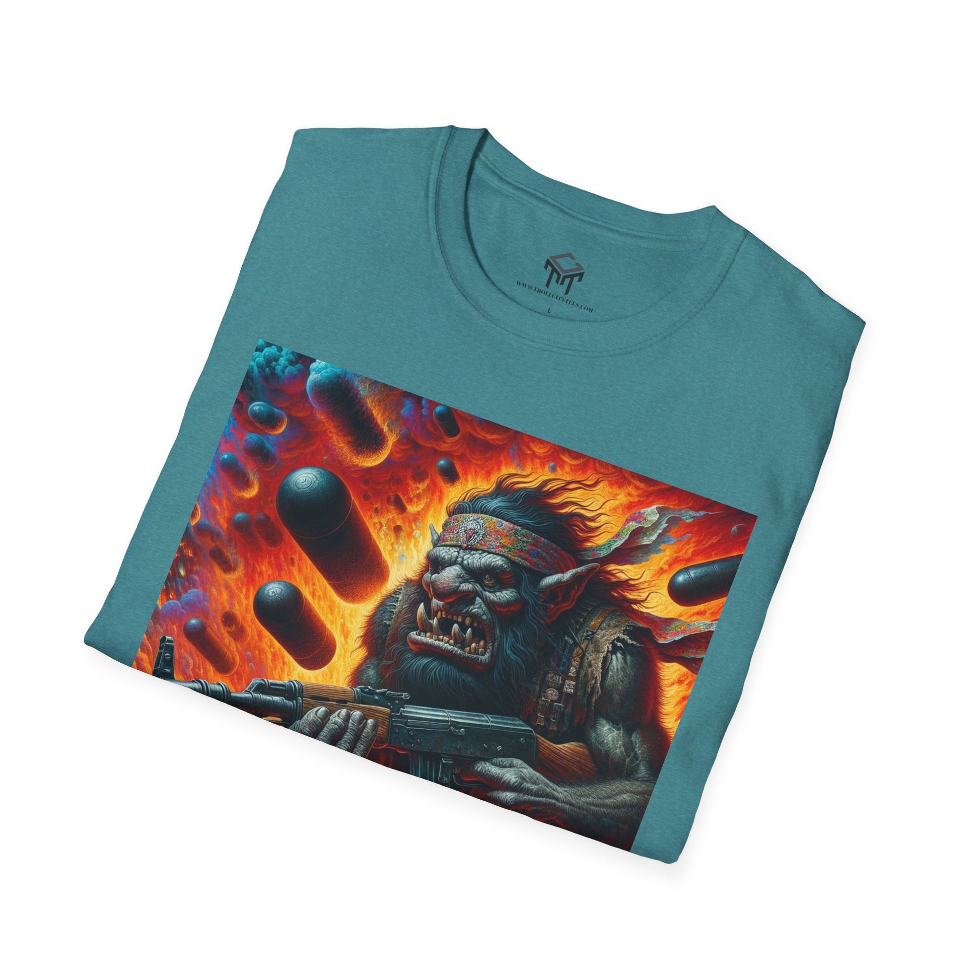 6 Finger AI Battle Troll - Funny Unisex T-Shirt