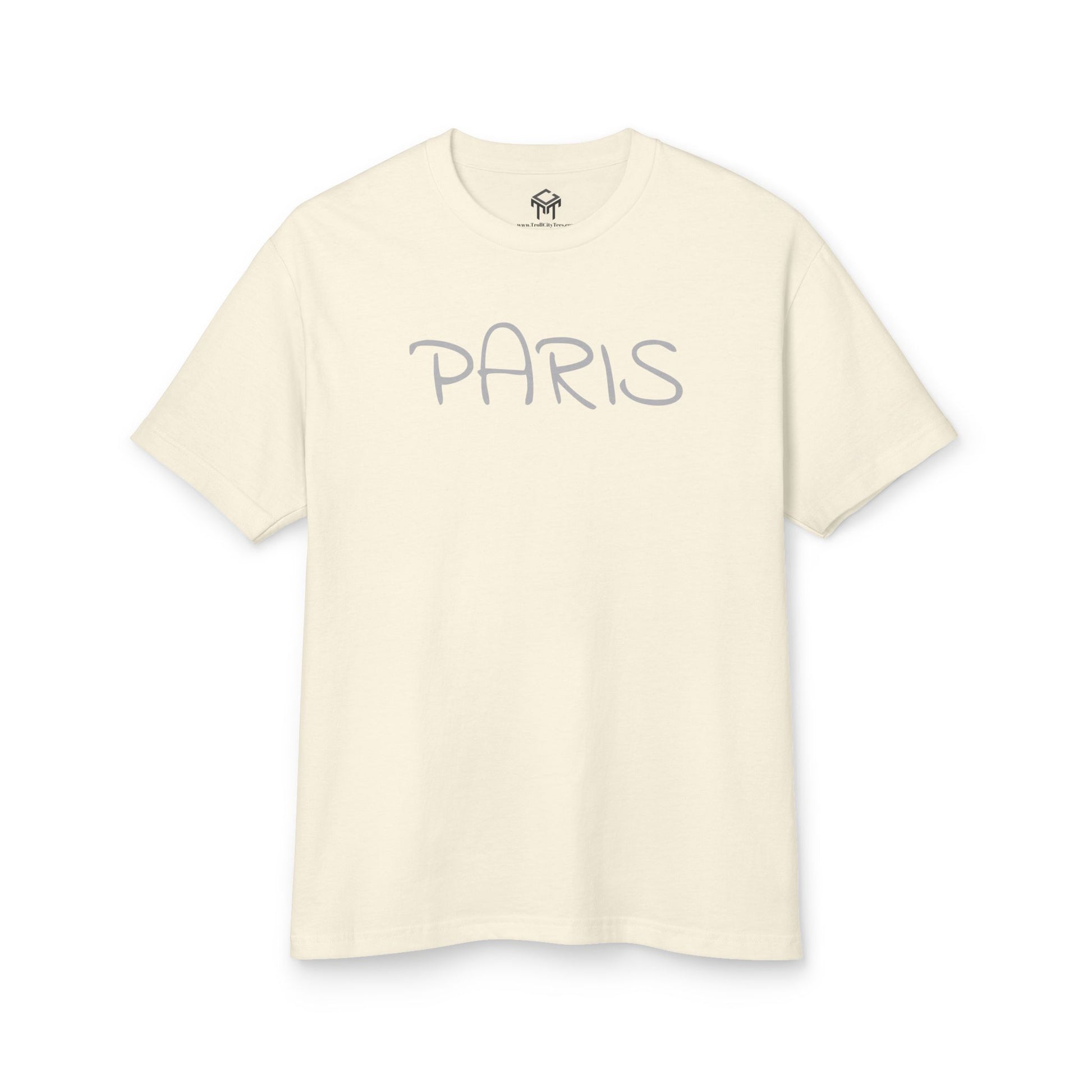 "PARIS" Unisex Heavyweight Tee - Comfort & Style for Everyday Adventures
