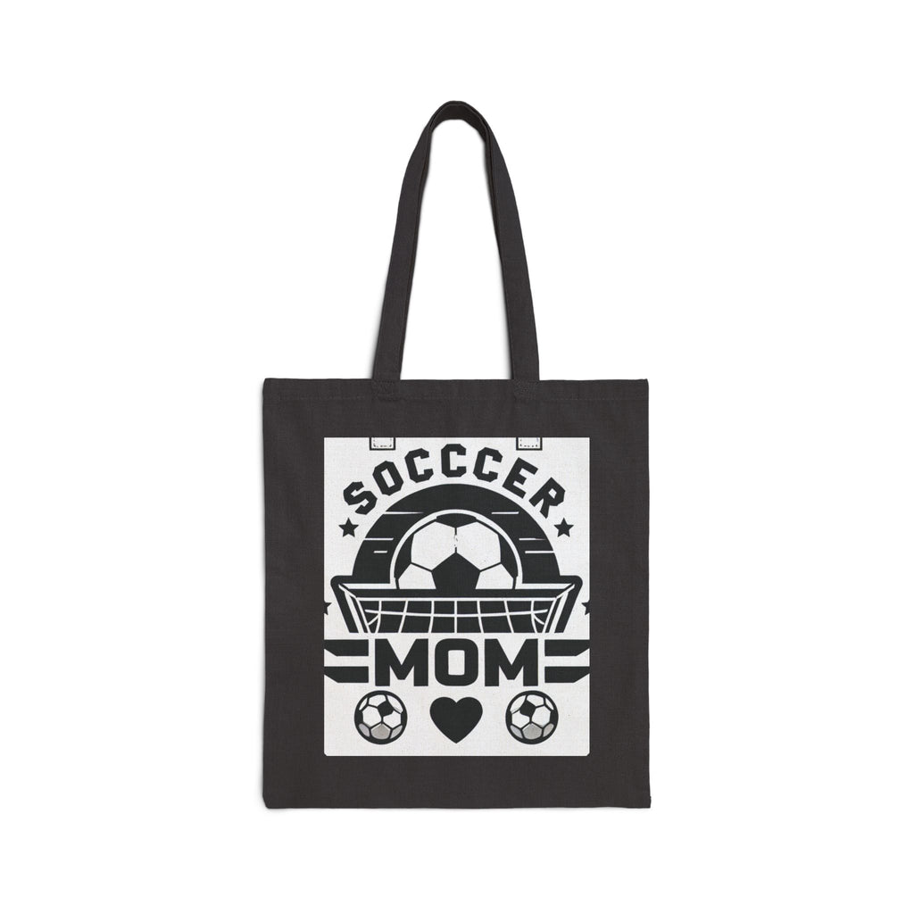 Cotton Canvas Tote Bag - Soccer Mom