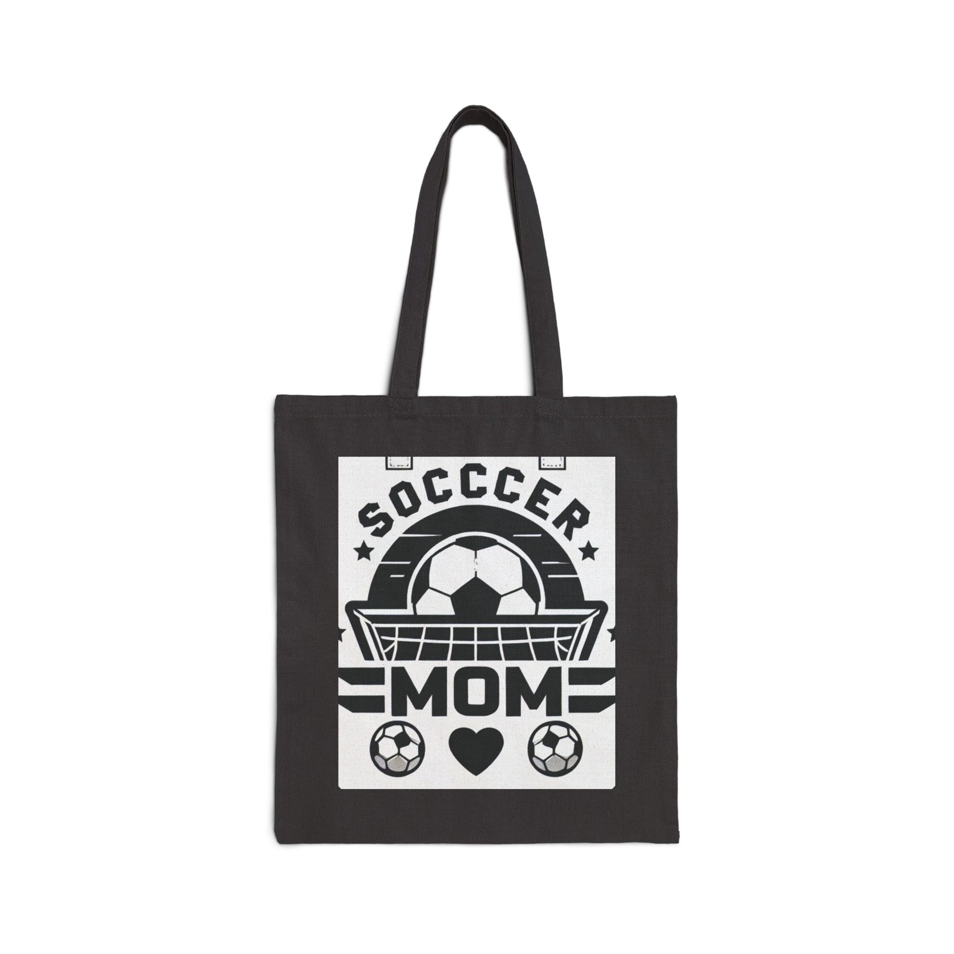 Cotton Canvas Tote Bag - Soccer Mom