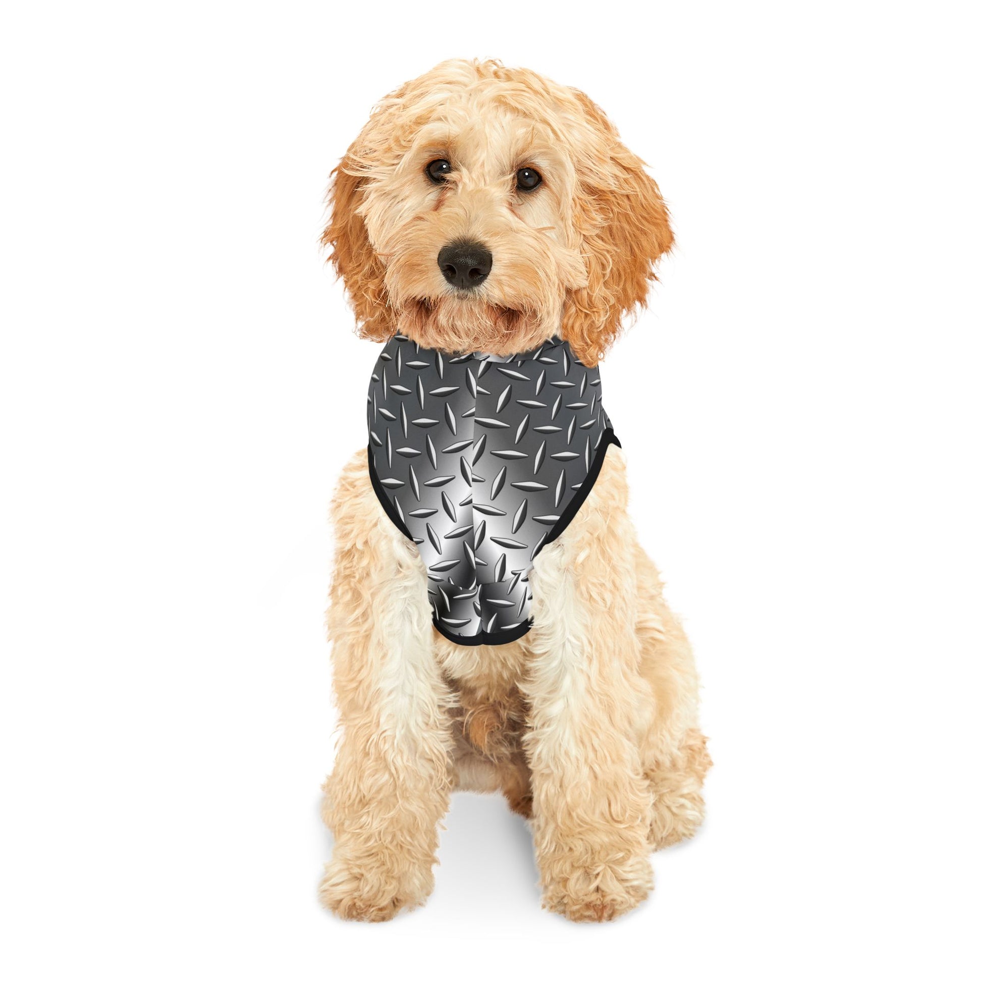 Diamond Plate Pet Hoodie