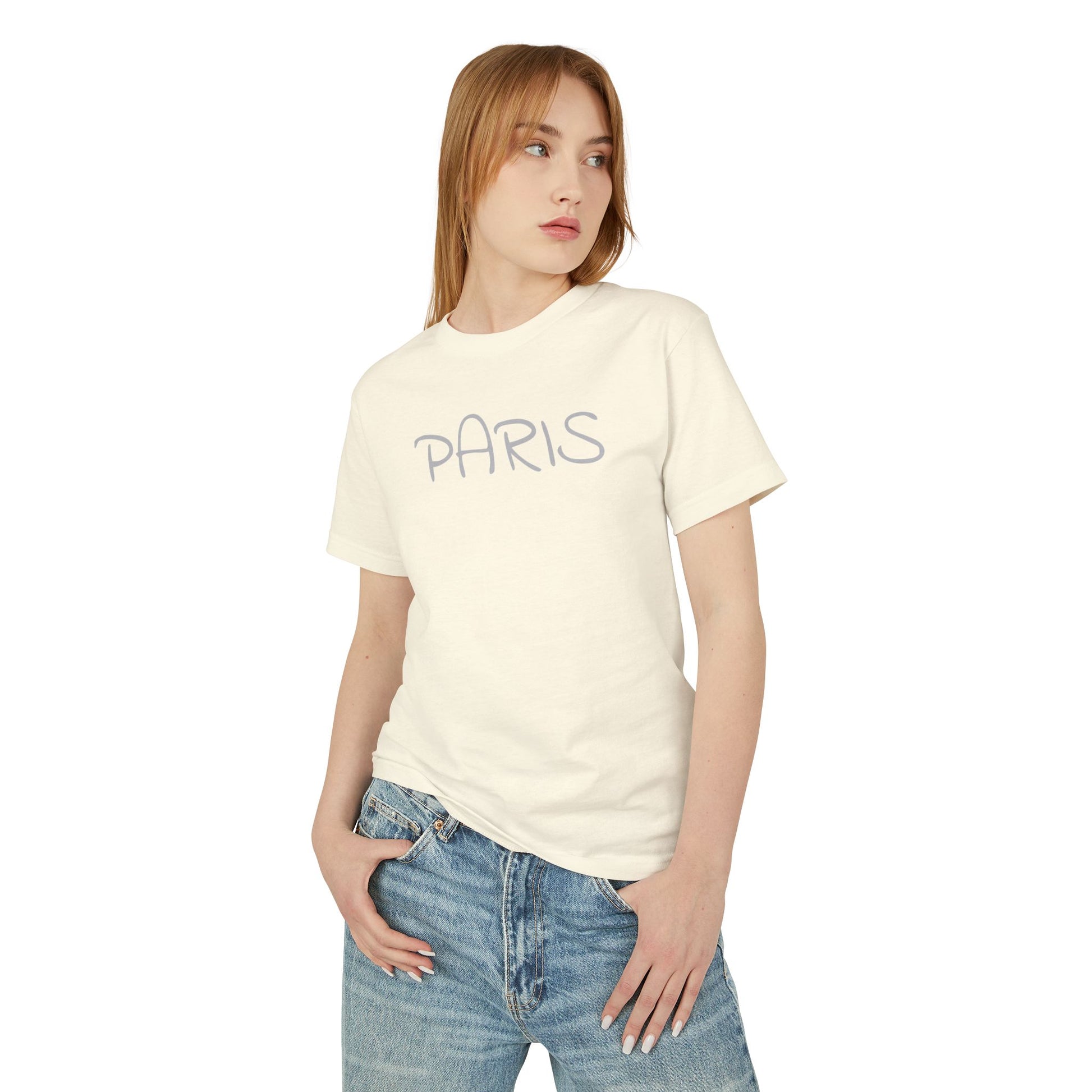 "PARIS" Unisex Heavyweight Tee - Comfort & Style for Everyday Adventures