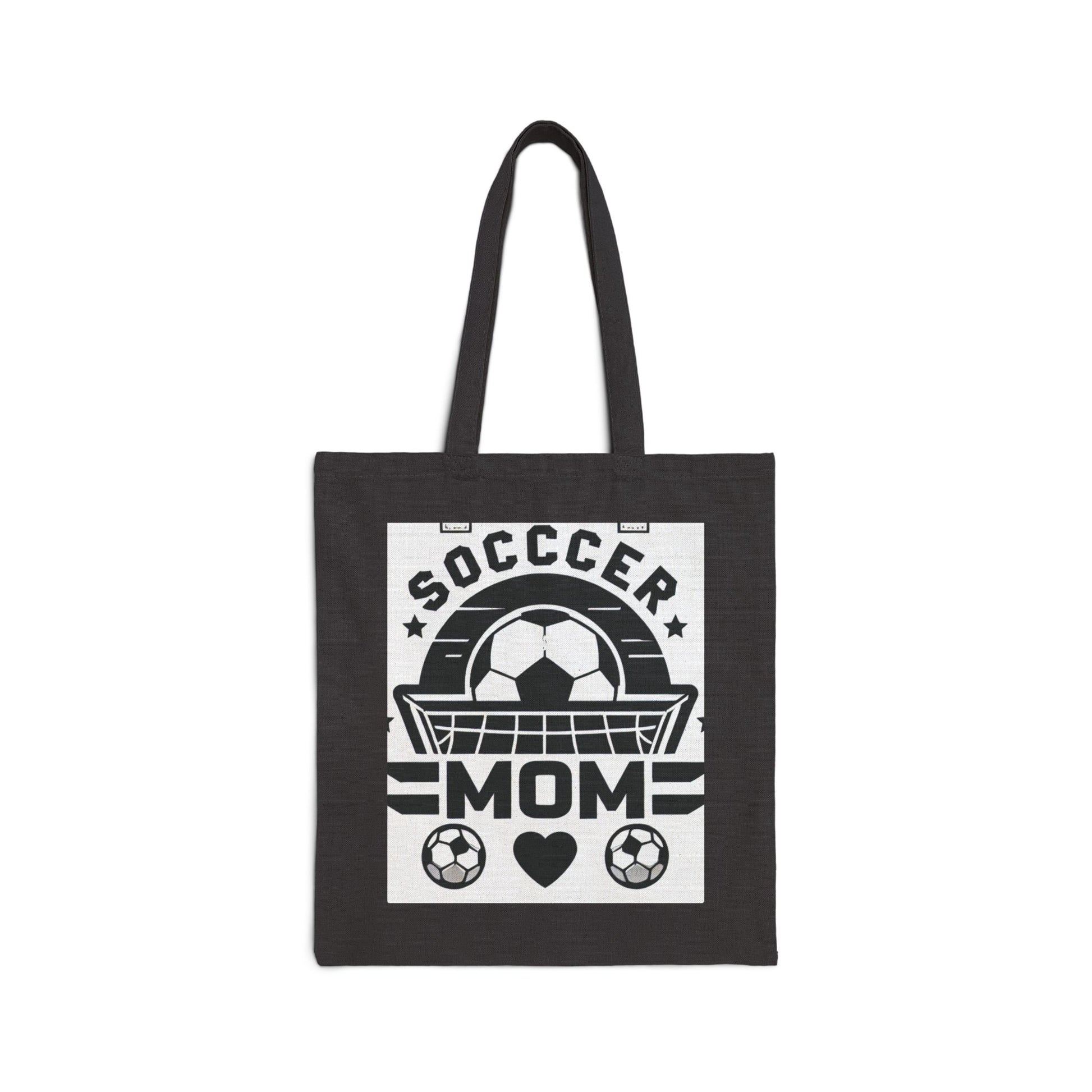 Cotton Canvas Tote Bag - Soccer Mom